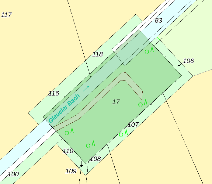 Biotop Sielsdorf QGIS
